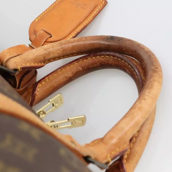 LOUIS VUITTON Monogram Keepall 60 Boston Bag M41422 LV Authentic - Picture 8 of 16